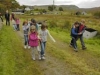 Children's three legged race - girls