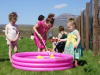 Some of the kids having fun